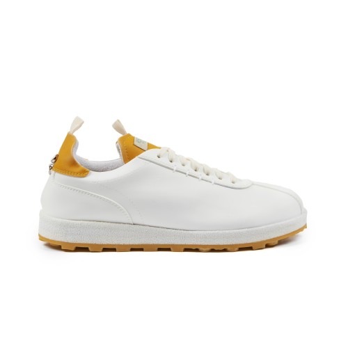 Refe Bianco Giallo Sneakers Vegan Made in Italy | Risorse Future